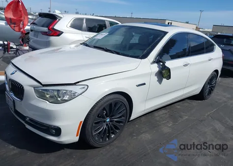 2015 BMW 535I Gran Turismo из США, поврежденный, VIN WBA5M2C56FD872100